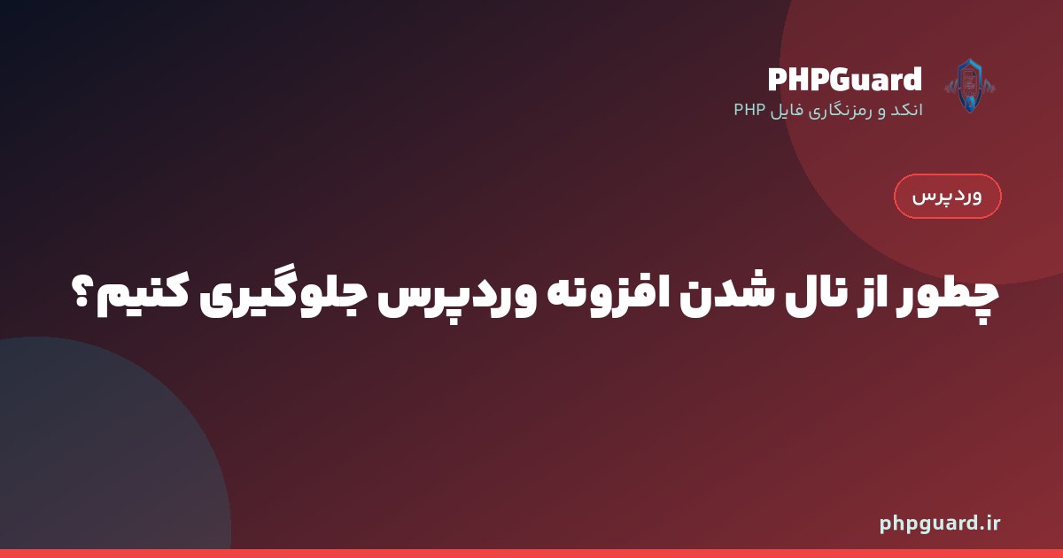 روش‌های جلوگیری از نال شدن افزونه تجاری وردپرس
